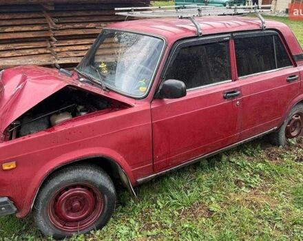 Красный ВАЗ 2107, объемом двигателя 1.5 л и пробегом 45 тыс. км за 402 $, фото 1 на Automoto.ua