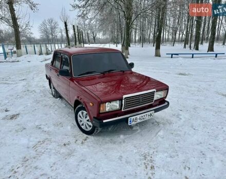 Красный ВАЗ 2107, объемом двигателя 1.5 л и пробегом 95 тыс. км за 2647 $, фото 1 на Automoto.ua