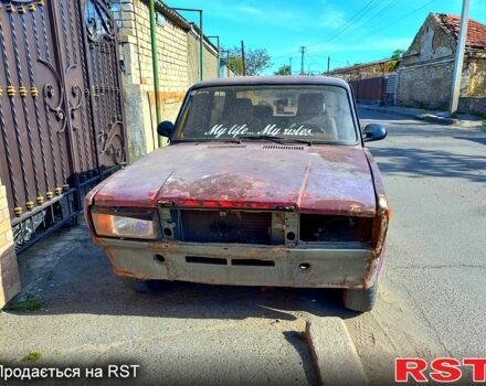 Красный ВАЗ 2107, объемом двигателя 1.6 л и пробегом 230 тыс. км за 260 $, фото 1 на Automoto.ua