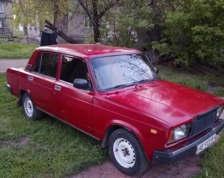 Красный ВАЗ 2107, объемом двигателя 1.3 л и пробегом 84 тыс. км за 800 $, фото 1 на Automoto.ua