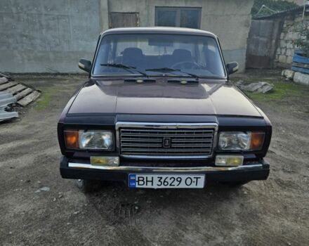 Красный ВАЗ 2107, объемом двигателя 1.5 л и пробегом 69 тыс. км за 1400 $, фото 1 на Automoto.ua