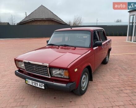 Красный ВАЗ 2107, объемом двигателя 1.57 л и пробегом 200 тыс. км за 1450 $, фото 1 на Automoto.ua
