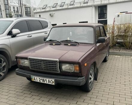 Красный ВАЗ 2107, объемом двигателя 1.5 л и пробегом 107 тыс. км за 950 $, фото 1 на Automoto.ua