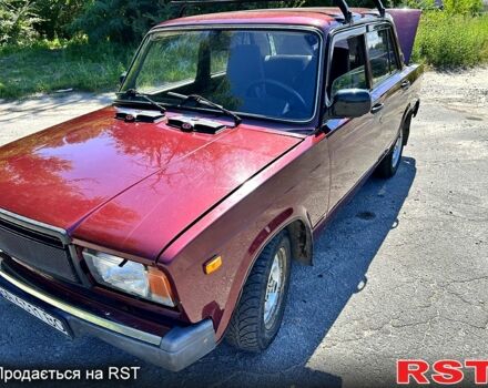 Червоний ВАЗ 2107, об'ємом двигуна 1.5 л та пробігом 97 тис. км за 1300 $, фото 1 на Automoto.ua
