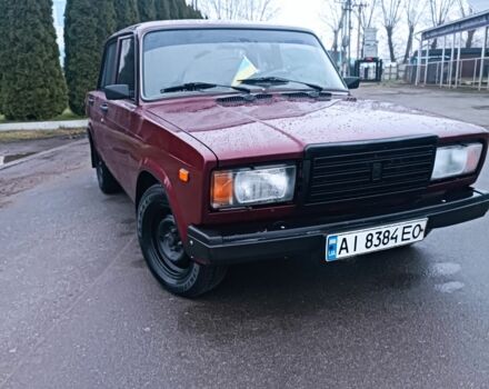 Красный ВАЗ 2107, объемом двигателя 1.5 л и пробегом 30 тыс. км за 1350 $, фото 1 на Automoto.ua