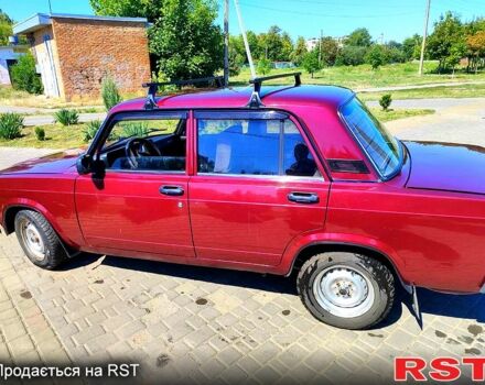 Красный ВАЗ 2107, объемом двигателя 1.5 л и пробегом 600 тыс. км за 1550 $, фото 1 на Automoto.ua