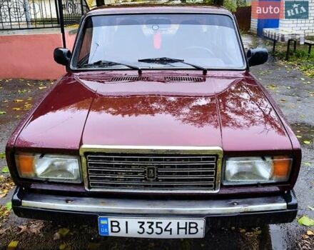 Червоний ВАЗ 2107, об'ємом двигуна 1.5 л та пробігом 117 тис. км за 1231 $, фото 1 на Automoto.ua