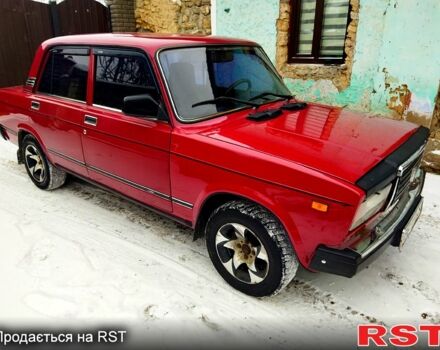 Красный ВАЗ 2107, объемом двигателя 1.5 л и пробегом 150 тыс. км за 1450 $, фото 1 на Automoto.ua