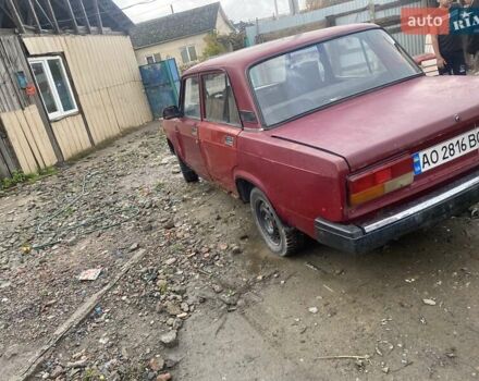 ВАЗ 2107 2007 у Ужгороді на Automoto.ua Червоний ВАЗ 2107, об'ємом двигуна 1.45 л та пробігом 100 тис. км за 350 $, фото 1 на Automoto.ua