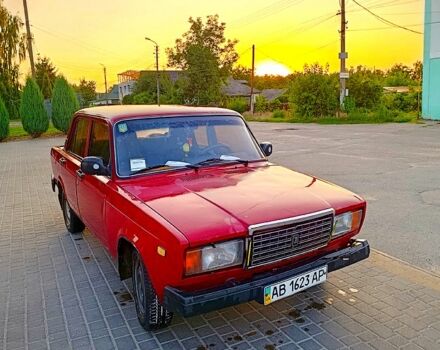 Червоний ВАЗ 2107, об'ємом двигуна 1.6 л та пробігом 68 тис. км за 899 $, фото 1 на Automoto.ua