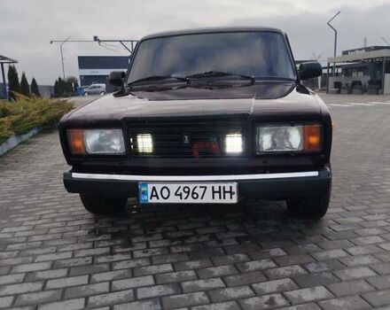 Красный ВАЗ 2107, объемом двигателя 1.6 л и пробегом 60 тыс. км за 1500 $, фото 1 на Automoto.ua