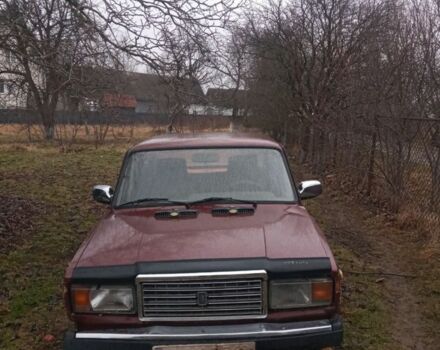 Красный ВАЗ 2107, объемом двигателя 0 л и пробегом 150 тыс. км за 350 $, фото 1 на Automoto.ua