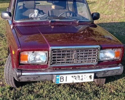 Червоний ВАЗ 2107, об'ємом двигуна 0 л та пробігом 117 тис. км за 1574 $, фото 1 на Automoto.ua