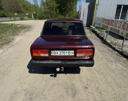 Красный ВАЗ 2107, объемом двигателя 1.5 л и пробегом 69 тыс. км за 1700 $, фото 1 на Automoto.ua