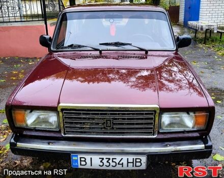 Червоний ВАЗ 2107, об'ємом двигуна 1.5 л та пробігом 0 тис. км за 1240 $, фото 1 на Automoto.ua