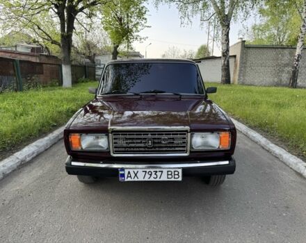 Красный ВАЗ 2107, объемом двигателя 1.5 л и пробегом 777 тыс. км за 1200 $, фото 1 на Automoto.ua