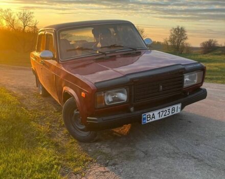 Красный ВАЗ 2107, объемом двигателя 1.6 л и пробегом 75 тыс. км за 1099 $, фото 1 на Automoto.ua