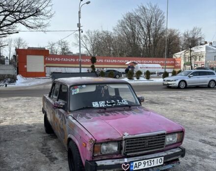 Красный ВАЗ 2107, объемом двигателя 0 л и пробегом 255 тыс. км за 1200 $, фото 1 на Automoto.ua