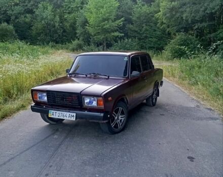 Красный ВАЗ 2107, объемом двигателя 1.6 л и пробегом 95 тыс. км за 1300 $, фото 1 на Automoto.ua