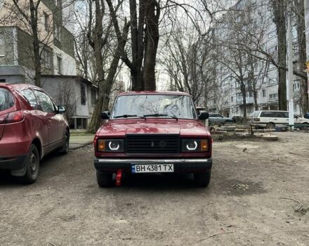 Красный ВАЗ 2107, объемом двигателя 1.5 л и пробегом 147 тыс. км за 1600 $, фото 1 на Automoto.ua