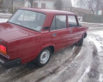 Червоний ВАЗ 2107, об'ємом двигуна 1.45 л та пробігом 152 тис. км за 2100 $, фото 1 на Automoto.ua