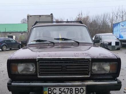 Красный ВАЗ 2107, объемом двигателя 1.5 л и пробегом 45 тыс. км за 1182 $, фото 1 на Automoto.ua