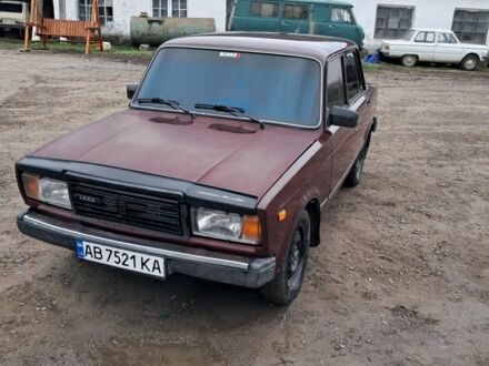 ВАЗ 2107 2008 в Савране на Automoto.ua Красный ВАЗ 2107, объемом двигателя 1.5 л и пробегом 149 тыс. км за 1350 $, фото 1 на Automoto.ua