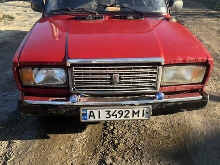 Червоний ВАЗ 2107, об'ємом двигуна 1.5 л та пробігом 90 тис. км за 1300 $, фото 1 на Automoto.ua