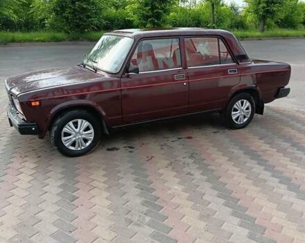 Червоний ВАЗ 2107, об'ємом двигуна 1.5 л та пробігом 101 тис. км за 1499 $, фото 1 на Automoto.ua
