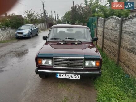 ВАЗ 2107 2008 в Харькове на Automoto.ua Красный ВАЗ 2107, объемом двигателя 1.5 л и пробегом 40 тыс. км за 1200 $, фото 1 на Automoto.ua