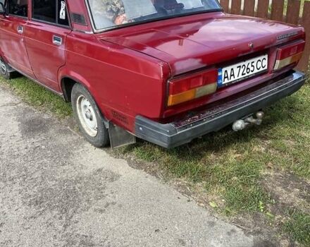 Червоний ВАЗ 2107, об'ємом двигуна 1.6 л та пробігом 180 тис. км за 1500 $, фото 1 на Automoto.ua