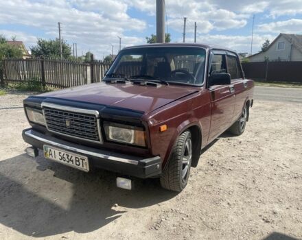 Красный ВАЗ 2107, объемом двигателя 1.5 л и пробегом 20 тыс. км за 1700 $, фото 1 на Automoto.ua