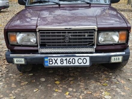 Красный ВАЗ 2107, объемом двигателя 1.5 л и пробегом 170 тыс. км за 850 $, фото 1 на Automoto.ua