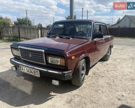Червоний ВАЗ 2107, об'ємом двигуна 1.45 л та пробігом 40 тис. км за 1800 $, фото 1 на Automoto.ua