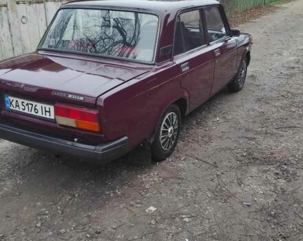 Красный ВАЗ 2107, объемом двигателя 1.5 л и пробегом 100 тыс. км за 1100 $, фото 1 на Automoto.ua