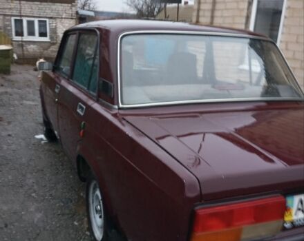 Красный ВАЗ 2107, объемом двигателя 1.5 л и пробегом 66 тыс. км за 1500 $, фото 1 на Automoto.ua