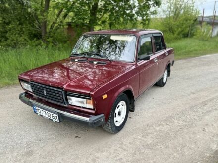 ВАЗ 2107 2008 в Бережанах на Automoto.ua Красный ВАЗ 2107, объемом двигателя 1.5 л и пробегом 95 тыс. км за 1600 $, фото 1 на Automoto.ua