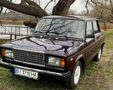 Красный ВАЗ 2107, объемом двигателя 1.5 л и пробегом 84 тыс. км за 926 $, фото 1 на Automoto.ua