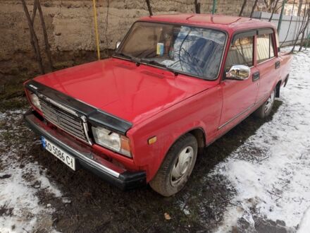 Червоний ВАЗ 2107, об'ємом двигуна 1.6 л та пробігом 3 тис. км за 567 $, фото 1 на Automoto.ua