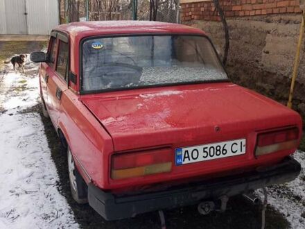 Червоний ВАЗ 2107, об'ємом двигуна 1.6 л та пробігом 100 тис. км за 567 $, фото 1 на Automoto.ua