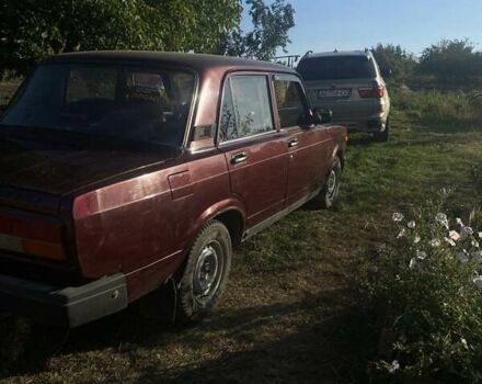 Красный ВАЗ 2107, объемом двигателя 1.45 л и пробегом 91 тыс. км за 1700 $, фото 1 на Automoto.ua