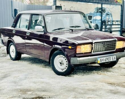 Красный ВАЗ 2107, объемом двигателя 1.5 л и пробегом 56 тыс. км за 2400 $, фото 1 на Automoto.ua