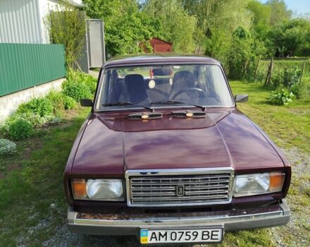Червоний ВАЗ 2107, об'ємом двигуна 1.6 л та пробігом 29 тис. км за 2800 $, фото 1 на Automoto.ua