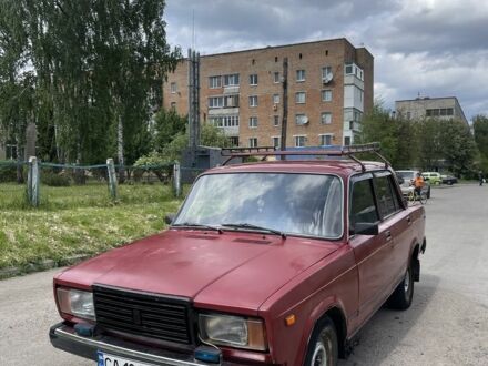 Червоний ВАЗ 2107, об'ємом двигуна 1.6 л та пробігом 100 тис. км за 515 $, фото 1 на Automoto.ua