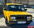 Желтый ВАЗ 2107, объемом двигателя 1.5 л и пробегом 150 тыс. км за 1200 $, фото 1 на Automoto.ua