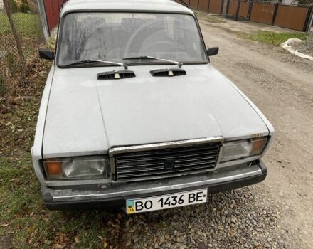 Серый ВАЗ 2107, объемом двигателя 1.5 л и пробегом 70 тыс. км за 650 $, фото 2 на Automoto.ua