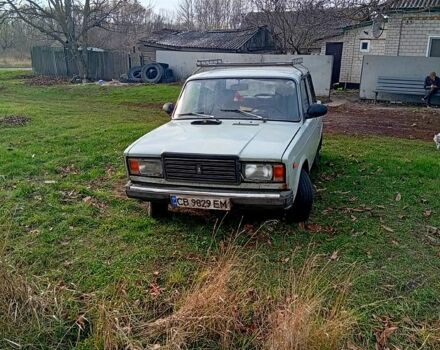 Серый ВАЗ 2107, объемом двигателя 1.5 л и пробегом 163 тыс. км за 600 $, фото 2 на Automoto.ua