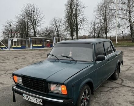 Серый ВАЗ 2107, объемом двигателя 1.6 л и пробегом 100 тыс. км за 710 $, фото 1 на Automoto.ua