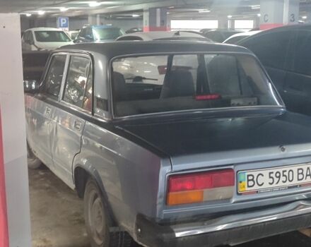 Сірий ВАЗ 2107, об'ємом двигуна 1.5 л та пробігом 90 тис. км за 591 $, фото 4 на Automoto.ua