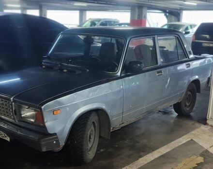 Сірий ВАЗ 2107, об'ємом двигуна 1.5 л та пробігом 90 тис. км за 591 $, фото 1 на Automoto.ua